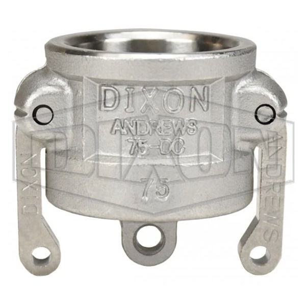 Dixon Type DC Cam and Groove Dust Cap, 3/4 in, 316 SS, Domestic 75-DC-SS - main